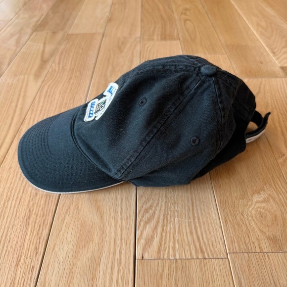 Y2K MLS Major League Soccer Drew Pearson Marketing Black Strapback Hat - Picture 2 of 7